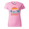 Dámské tričko Farmaření je můj život (Barva trička - ženy (NOVÉ) Apple green, Velikost - všechny NOVÉ 2XL)