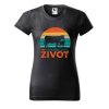 Dámské tričko Farmaření je můj život (Barva trička - ženy (NOVÉ) Apple green, Velikost - všechny NOVÉ 2XL)