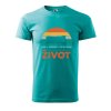 Pánské tričko Farmaření je můj život (Barva trička (muži) NOVÉ Apple green, Velikost - všechny NOVÉ 2XL)