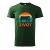 Pánské tričko Farmaření je můj život (Barva trička (muži) NOVÉ Apple green, Velikost - všechny NOVÉ 2XL)