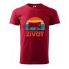 Pánské tričko Farmaření je můj život (Barva trička (muži) NOVÉ Apple green, Velikost - všechny NOVÉ 2XL)
