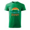 Pánské tričko Farmaření je můj život (Barva trička (muži) NOVÉ Apple green, Velikost - všechny NOVÉ 2XL)