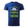 Pánské tričko s potiskem Farmář táta (Barva trička (muži) NOVÉ Apple green, Velikost - všechny NOVÉ 2XL)