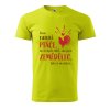 Pánské tričko s potiskem Ranní ptáče (Barva trička (muži) NOVÉ Apple green, Velikost - všechny NOVÉ 2XL)