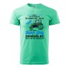 Pánské tričko Super sexy zemědělec (Barva trička (muži) NOVÉ Apple green, Velikost - všechny NOVÉ 2XL)