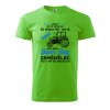 Pánské tričko Super sexy zemědělec (Barva trička (muži) NOVÉ Apple green, Velikost - všechny NOVÉ 2XL)