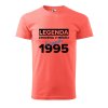 Pánské tričko s potiskem Legenda zrozena (Barva trička (muži) NOVÉ Apple green, Velikost - všechny NOVÉ 2XL)