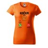 Dámské tričko s potiskem Kočka volá (Barva trička - ženy (NOVÉ) Apple green, Velikost - všechny NOVÉ 2XL)
