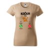 Dámské tričko s potiskem Kočka volá (Barva trička - ženy (NOVÉ) Apple green, Velikost - všechny NOVÉ 2XL)