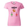 Dámské tričko s potiskem Kočka volá (Barva trička - ženy (NOVÉ) Apple green, Velikost - všechny NOVÉ 2XL)