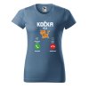Dámské tričko s potiskem Kočka volá (Barva trička - ženy (NOVÉ) Apple green, Velikost - všechny NOVÉ 2XL)