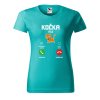 Dámské tričko s potiskem Kočka volá (Barva trička - ženy (NOVÉ) Apple green, Velikost - všechny NOVÉ 2XL)