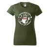 Dámské tričko s potiskem Nepiji sama (Barva trička - ženy (NOVÉ) Apple green, Velikost - všechny NOVÉ 2XL)