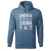 Pánská mikina s potiskem Zemědělec legenda (Barva mikiny malfini pánské Bílá, Velikost - muž NOVÉ 2XL)