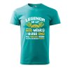 Pánské tričko s potiskem Není to jen 50 let (Barva trička (muži) NOVÉ Apple green, Velikost - všechny NOVÉ 2XL)
