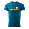 Pánské tričko s potiskem 49 + pivo (Barva trička (muži) NOVÉ Apple green, Velikost - všechny NOVÉ 2XL)