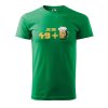 Pánské tričko s potiskem 49 + pivo (Barva trička (muži) NOVÉ Apple green, Velikost - všechny NOVÉ 2XL)