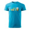 Pánské tričko s potiskem 49 + pivo (Barva trička (muži) NOVÉ Apple green, Velikost - všechny NOVÉ 2XL)