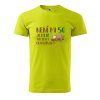 Pánské tričko s potiskem 32 let odpočívám (Barva trička (muži) NOVÉ Apple green, Velikost - všechny NOVÉ 2XL)