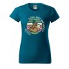 Dámské tričko s potiskem Práce neuteče (Barva trička - ženy (NOVÉ) Apple green, Velikost - všechny NOVÉ 2XL)