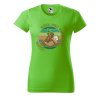 Dámské tričko s potiskem Práce neuteče (Barva trička - ženy (NOVÉ) Apple green, Velikost - všechny NOVÉ 2XL)