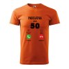 Pánské tričko s potiskem 50 volá (Barva trička (muži) NOVÉ Apple green, Velikost - všechny NOVÉ 2XL)
