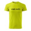Pánské tričko s potiskem Pirát louží (Barva trička (muži) NOVÉ Apple green, Velikost - všechny NOVÉ 2XL)