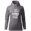 Dámská mikina Nejlepší maminka na světě (Barva dámské mikiny Malfini Cape Bílá, Velikost - žena NOVÉ 2XL)