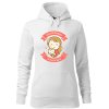 Dámská mikina Nejlepší maminka1 (Barva dámské mikiny Malfini Cape Bílá, Velikost - žena NOVÉ 2XL)
