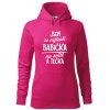 Dámská mikina Nejlepší babička na světě (Barva dámské mikiny Malfini Cape Bílá, Velikost - žena NOVÉ 2XL)