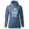 Dámská mikina Nejlepší babička na světě (Barva dámské mikiny Malfini Cape Bílá, Velikost - žena NOVÉ 2XL)