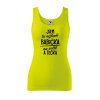 Dámské tílko s potiskem Nejlepší babička na světě (Velikost 2XL, Ženy vodácká tílka Apple green)