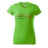 Dámské tričko s potiskem Dysfunkce (Barva trička - ženy (NOVÉ) Apple green, Velikost - všechny NOVÉ 2XL)