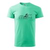 Pánské tričko s potiskem Tep šlapky (Barva trička (muži) NOVÉ Apple green, Velikost - všechny NOVÉ 2XL)