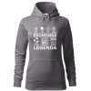 Dámská mikina Ekonomka legenda (Barva dámské mikiny Malfini Cape Bílá, Velikost - žena NOVÉ 2XL)