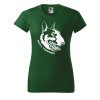 Dámské tričko s potiskem Bull terrier (Barva trička - ženy (NOVÉ) Apple green, Velikost - všechny NOVÉ 2XL)