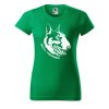 Dámské tričko s potiskem Bull terrier (Barva trička - ženy (NOVÉ) Apple green, Velikost - všechny NOVÉ 2XL)