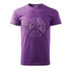 Pánské tričko Hippies příroda (Barva trička (muži) NOVÉ Apple green, Velikost - všechny NOVÉ 2XL)