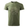 Pánské tričko Hippies příroda (Barva trička (muži) NOVÉ Apple green, Velikost - všechny NOVÉ 2XL)