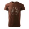 Pánské tričko Hippies příroda (Barva trička (muži) NOVÉ Apple green, Velikost - všechny NOVÉ 2XL)
