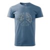 Pánské tričko Hippies příroda (Barva trička (muži) NOVÉ Apple green, Velikost - všechny NOVÉ 2XL)