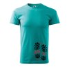 Pánské tričko s potiskem Adventure awaits (Barva trička (muži) NOVÉ Apple green, Velikost - všechny NOVÉ 2XL)