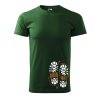 Pánské tričko s potiskem Adventure awaits (Barva trička (muži) NOVÉ Apple green, Velikost - všechny NOVÉ 2XL)