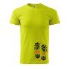 Pánské tričko s potiskem Adventure awaits (Barva trička (muži) NOVÉ Apple green, Velikost - všechny NOVÉ 2XL)