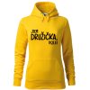 Dámská mikina Jsem družička, vole! (Barva dámské mikiny Malfini Cape Bílá, Velikost - žena NOVÉ 2XL)