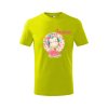 Dětské tričko Jednorožec se sluchátky (Barva trička (děti) NOVÉ Apple green, Velikost - všechny NOVÉ 110 /4 roky)