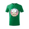 Dětské tričko s potiskem Spící kočka (Barva trička (děti) NOVÉ Apple green, Velikost - všechny NOVÉ 110 /4 roky)