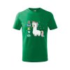 Dětské tričko s potiskem Lama jednorožec (Barva trička (děti) NOVÉ Apple green, Velikost - všechny NOVÉ 110 /4 roky)