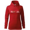 Dámská mikina 100% proud (Barva dámské mikiny Malfini Cape Bílá, Velikost - žena NOVÉ 2XL)