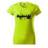 Dámské tričko s potiskem Pod horami (Barva trička - ženy (NOVÉ) Apple green, Velikost - všechny NOVÉ 2XL)